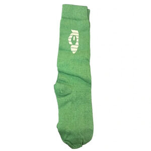 Illinois soybean socks green one size